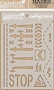 CELEBR8 Stencil Country Roads SM4683